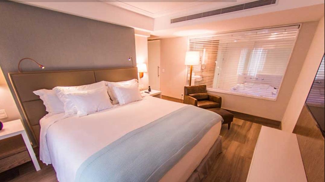Vogal Luxury Beach Hotel & Spa Natal Buitenkant foto A bedroom at the hotel